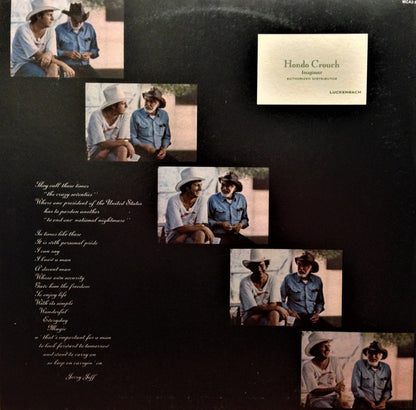 Jerry Jeff Walker – A Man Must Carry On (Used vinyl)