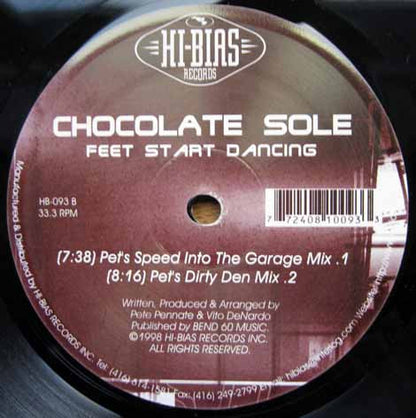 Chocolate Sole – Feet Start Dancing (Used vinyl)