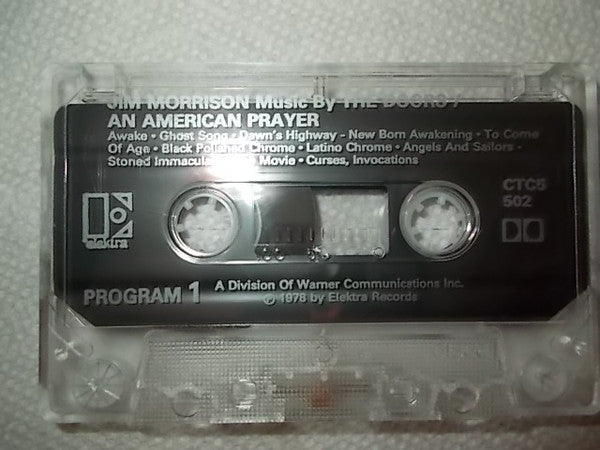 Jim Morrison Music By The Doors – An American Prayer (Used cassette)