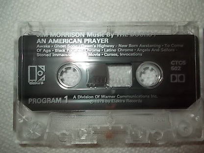 Jim Morrison Music By The Doors – An American Prayer (Used cassette)