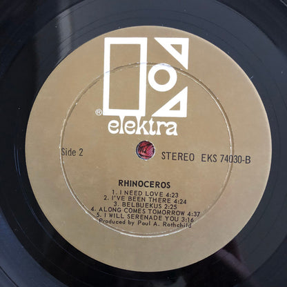 Rhinoceros – Rhinoceros (used vinyl)