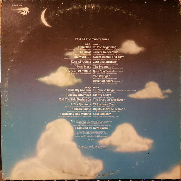 The Moody Blues – This Is The Moody Blues (Used vinyl)