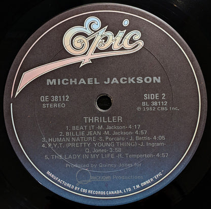Michael Jackson – Thriller (Used vinyl)