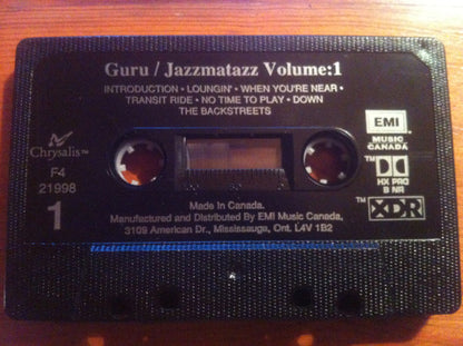 Guru – Jazzmatazz (Volume 1) (Used cassette)