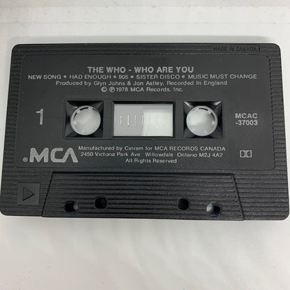 The Who – Who Are You (Used cassette)