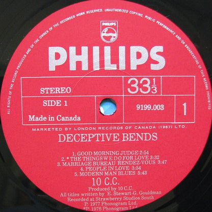 10cc – Deceptive Bends (Used vinyl)