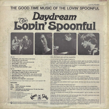 The Lovin' Spoonful – Daydream (Used vinyl) (Promo disc jockey copy)