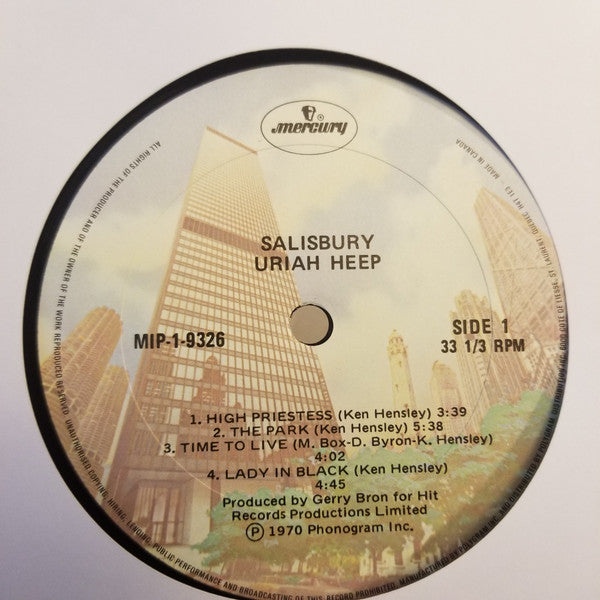 Uriah Heep – Salisbury (Used vinyl)