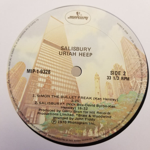Uriah Heep – Salisbury (Used vinyl)