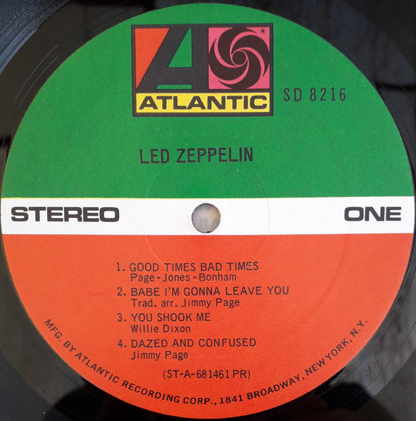 Led Zeppelin – Led Zeppelin (Used vinyl)