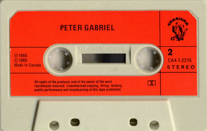 Peter Gabriel – Peter Gabriel (Used cassette)