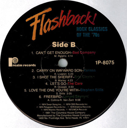 Various – Flashback Rock Classics Of The 70's (Sealed old stock)