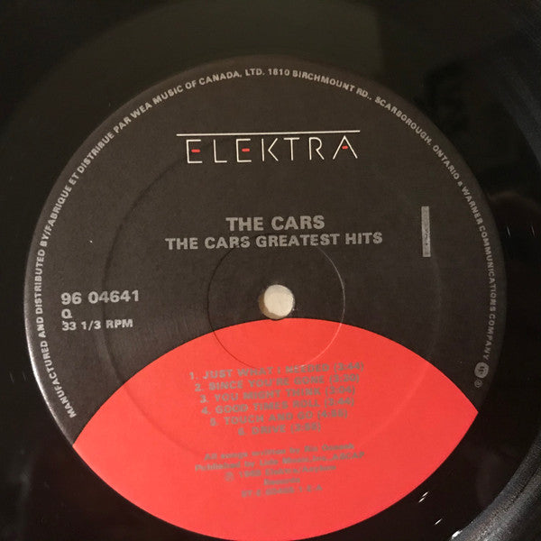 The Cars – Greatest Hits (Used vinyl)