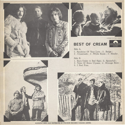 Cream – Best Of Cream (Used vinyl)
