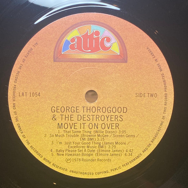 George Thorogood And The Destroyers – Move It On Over (Used vinyl)
