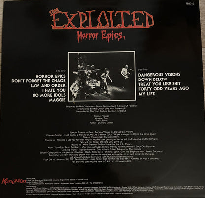 The Exploited – Horror Epics. (Used vinyl)