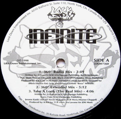 Infinite (3) – 360° / Take A Look / Wise Guy's (Used vinyl)