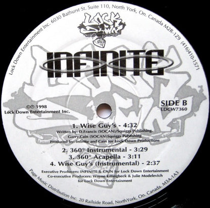 Infinite (3) – 360° / Take A Look / Wise Guy's (Used vinyl)