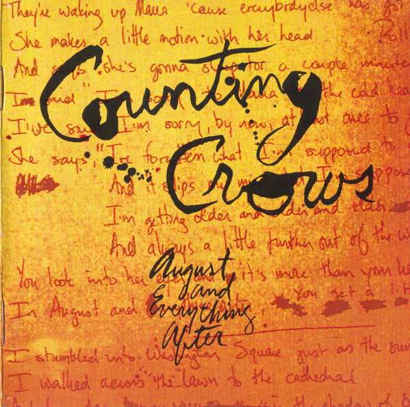 Counting Crows – August And Everything After (Used CD)
