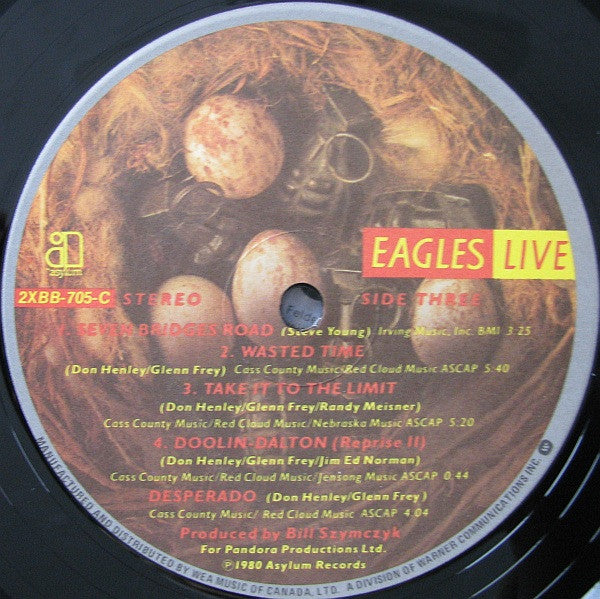 Eagles – Eagles Live (Used vinyl)