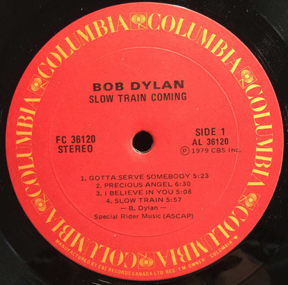 Bob Dylan – Slow Train Coming (Used vinyl)