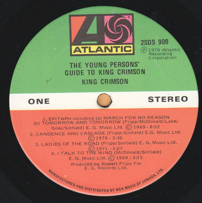 King Crimson – The Young Persons' Guide To King Crimson (Used vinyl)