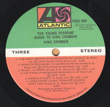 King Crimson – The Young Persons' Guide To King Crimson (Used vinyl)