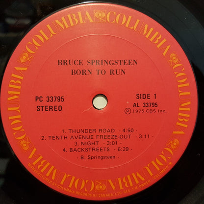 Bruce Springsteen – Born To Run (Used vinyl)