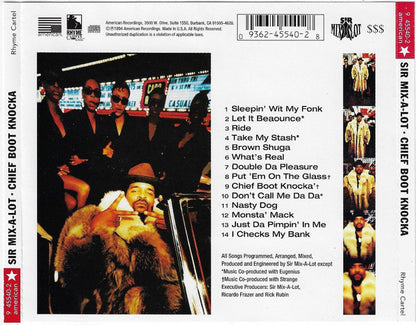 Sir Mix a Lot – Chief Boot Knocka (Used CD)