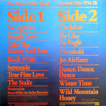 Steve Miller Band – Greatest Hits 1974-78 (Used vinyl)