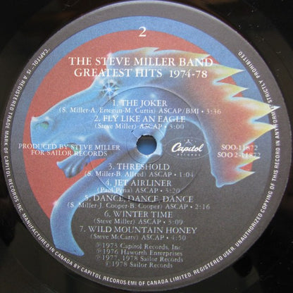 Steve Miller Band – Greatest Hits 1974-78 (Used vinyl)