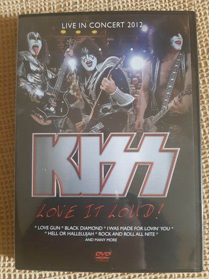 Kiss – Love It Loud (Used DVD)