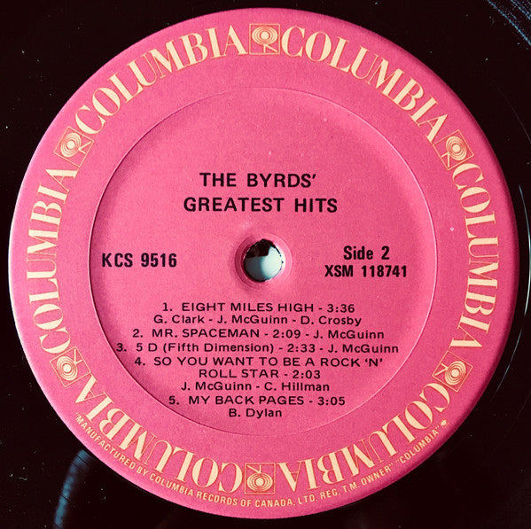 The Byrds – Greatest Hits (Used vinyl)