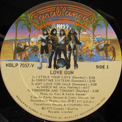 Kiss – Love Gun (Used vinyl)