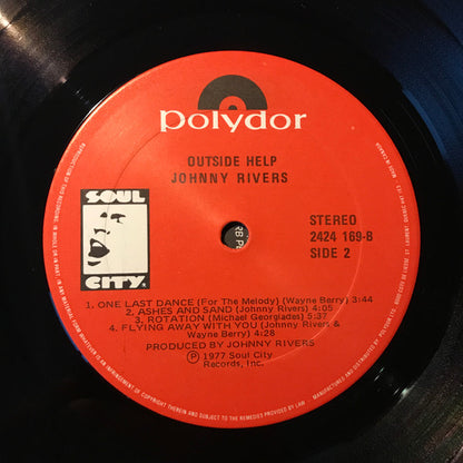 Johnny Rivers – Outside Help (Used vinyl)