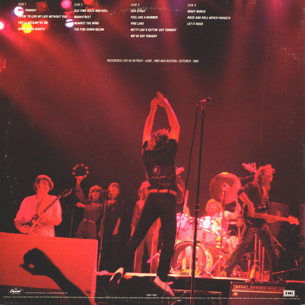 Bob Seger & The Silver Bullet Band – Nine Tonight (Used vinyl)
