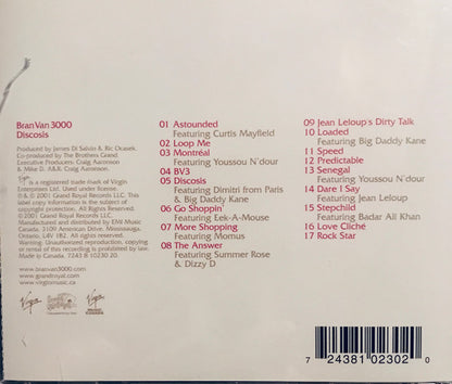 Bran Van 3000 – Discosis (Used CD)
