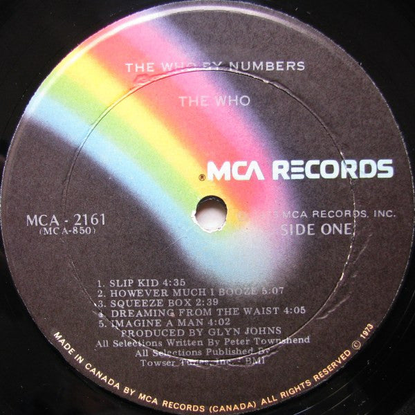 The Who – The Who By Numbers (Used vinyl)