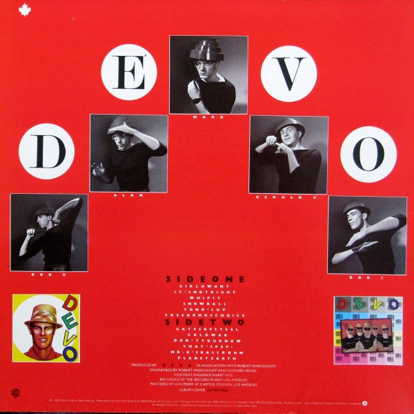 Devo – Freedom Of Choice (Used vinyl)