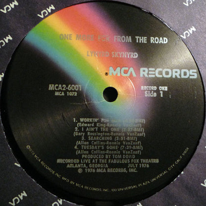 Lynyrd Skynyrd – One More From The Road (Used vinyl)