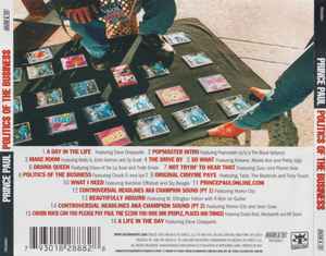 Prince Paul – Politics Of The Business (Used CD)