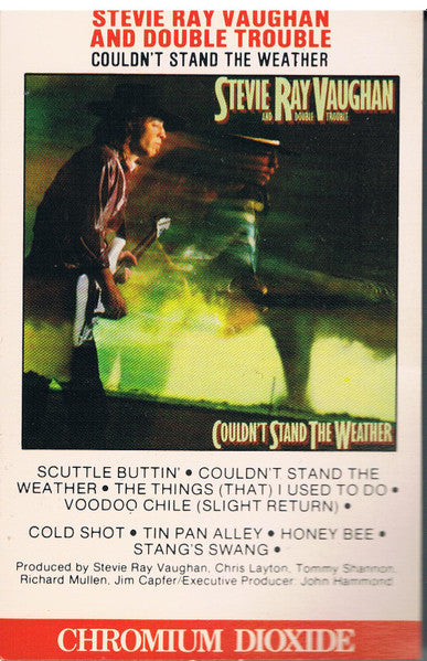 Stevie Ray Vaughan And Double Trouble* – Couldn't Stand The Weather (Used Cassette)
