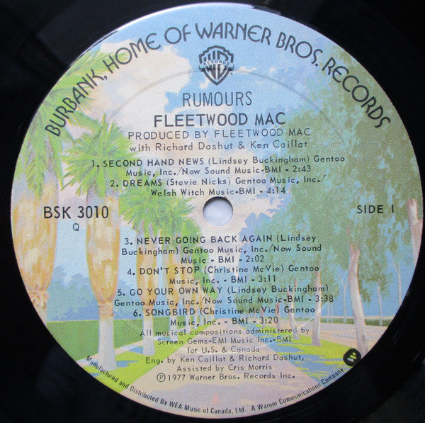 Fleetwood Mac – Rumours (Used vinyl)