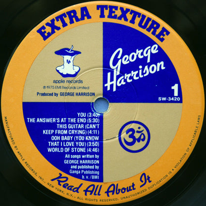 George Harrison – Extra Texture (Read All About It) (Used vinyl)
