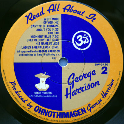 George Harrison – Extra Texture (Read All About It) (Used vinyl)