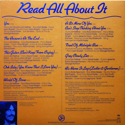 George Harrison – Extra Texture (Read All About It) (Used vinyl)