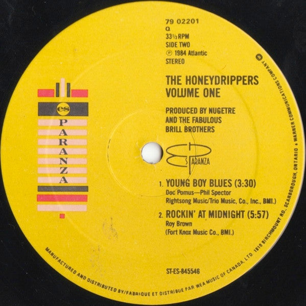 The Honeydrippers – Volume One (Used vinyl(