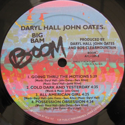 Daryl Hall & John Oates – Big Bam Boom (Used vinyl)