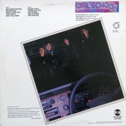 Girlschool – Hit And Run (Used vinyl)