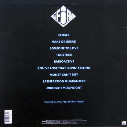 The Firm – The Firm (Used vinyl)